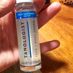 New Tanologist Face and Body Drops Self Tan Medium 1fl Oz